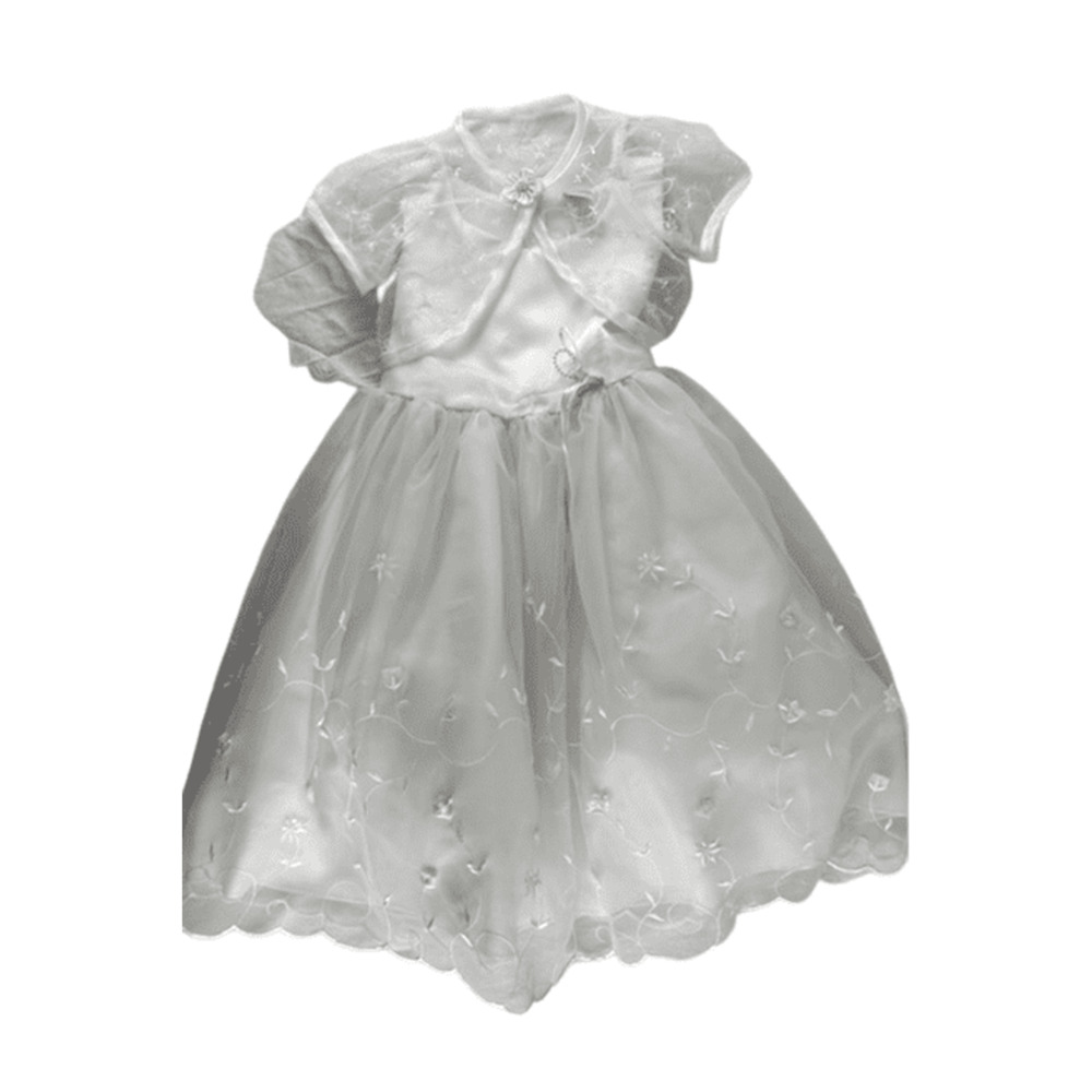 Girl's toddler white floral dress size 4
